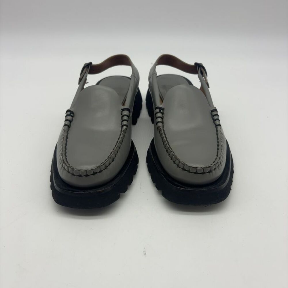 Hereu Slingback Leather Loafers